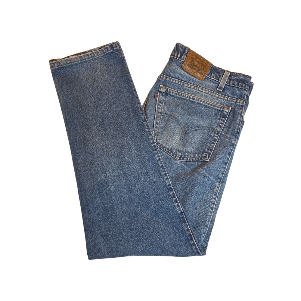 Vintage 1997 Levi's 540 Relaxed Fit Jeans USA Made 38x32 Distressed Grunge